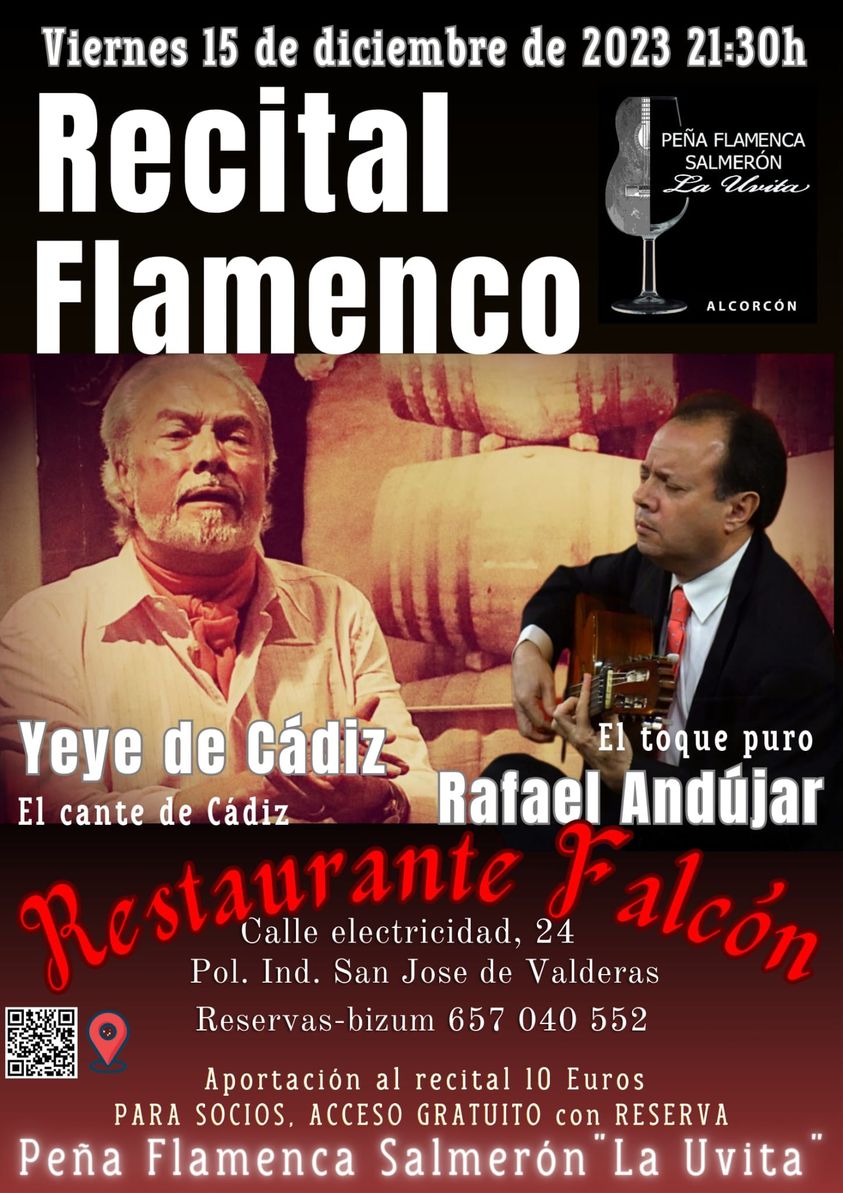 Noche de flamenco en el Restaurante Falcón