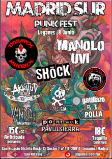 Madrid Sur Punk Fest en Leganés