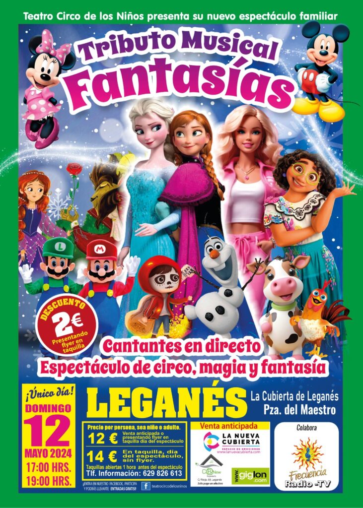 Tributo Musical "Fantasías" en Leganés