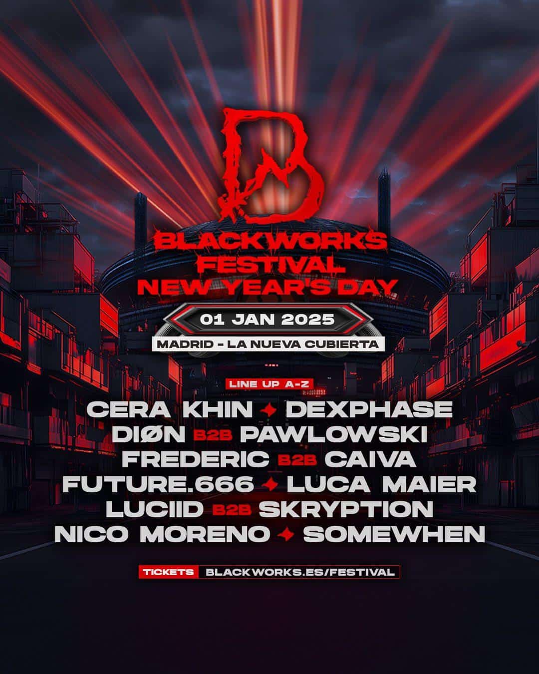 BlackWorks New Year Day 2025- Leganés