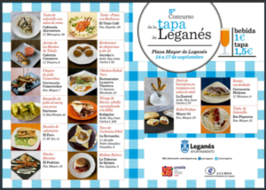V Feria de la Tapa en la Plaza Mayor de Leganés