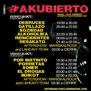 Akubierto Festival de Leganés