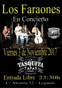 Los Faraones en la Tasquita Leganés