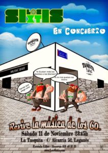 Los Sixtis en la Tasquita Leganés
