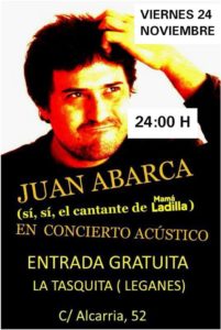 Juan Abarca en la Tasquita