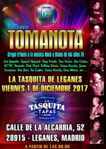 Mr. Toma Nota en la Tasquita
