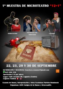 I Muestra de microteatro "12+1" en Leganés