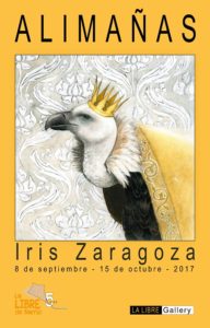 Exposición Alimañas Ilustraciones de Iris Zaragoza.