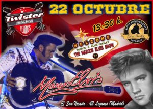 TRIBUTO A ELVIS PRESLEY TWISTER ROCK & FOOD LEGANES 