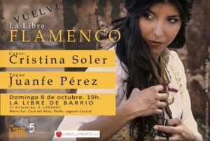 La Libre Flamenco. Cristina Soler