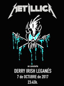 Tributo a Metalica Derry Irish Tavern Leganés