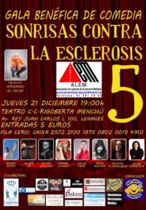 V Gala Sonrisas contra la Esclerosis en Leganés