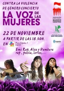La Voz de las Mujeres, Emi Rap, Alya y Dandara