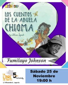 Los cuentos de la Abuela Chioma, en la Libre