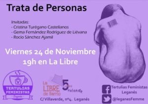 Tertulias feministas. Trata de personas