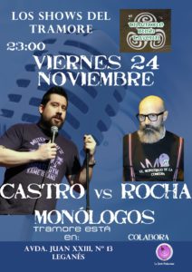 Castro vs Rocha: Humore en Tramore