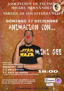 Miki Gee en Vereda de Estudiantes