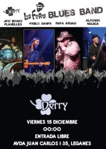 Los Floros Blues Band en el Derry