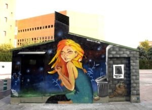murales de Sonsione en Leganés