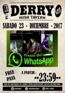 Presos del Whatsapp en Derry Leganés