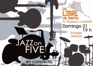 Concierto de JAZZonFIVE en la Libre