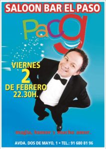 PACO G. Magia, humor y mucho amor