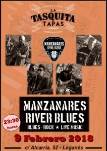 Manzanares River Blues en La Tasquita