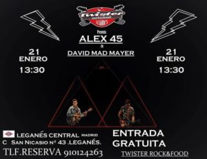 Alex 45 Y David Mad Mayer En Directo