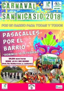 Pasacalles por el barrio de San Nicasio, carnaval