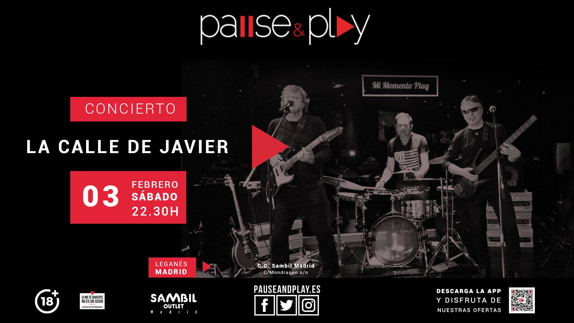 ¡La Calle de Javier en concierto! - Pause&Play Sambil