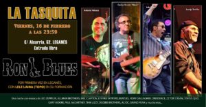 Ron&Blues versiones de rock en La Tasquita