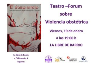 Teatro-fórum sobre violencia obstétrica