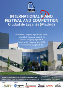 2º CONCURSO Y FESTIVAL INTERNACIONAL DE PIANO CIUDAD DE LEGANÉS
