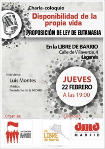 charla coloquio av barrio centro