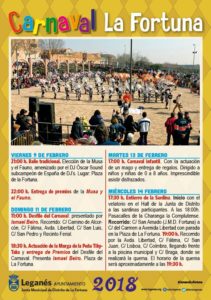 Programa Carnaval Leganés 2018 La Fortuna