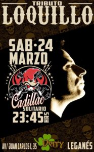 Cadillac Solitario tributo a Loquillo en el Derry