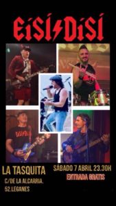ISI/DISI tributo AC/DC en la Tasquita