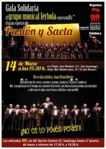 Pasión y Saeta Gala solidaria