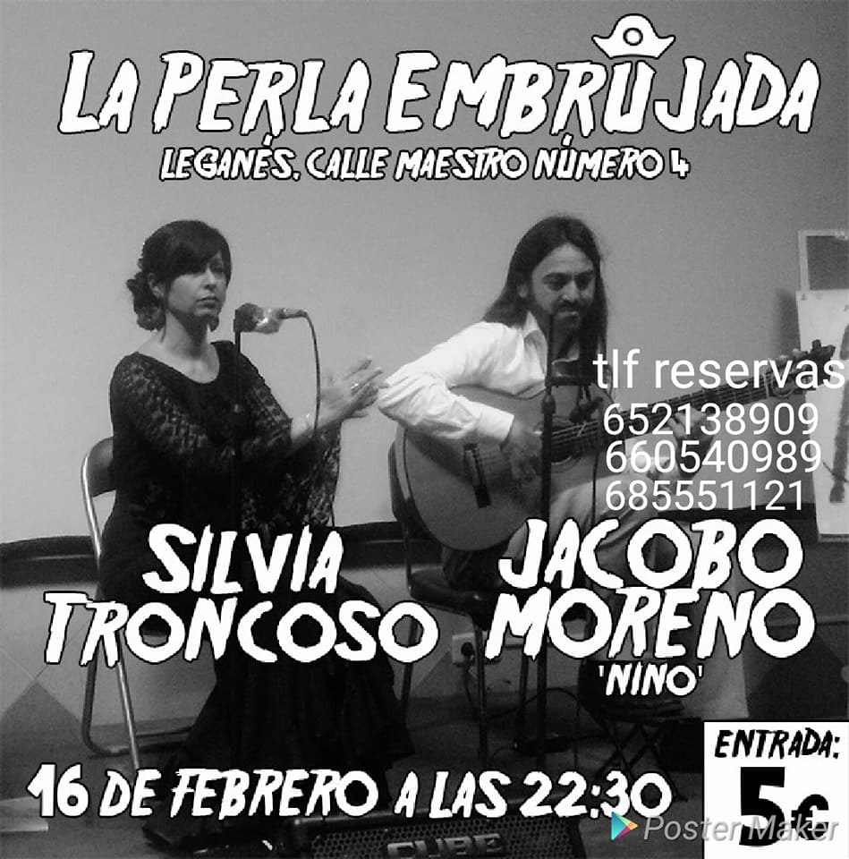 Silvia Troncoso y Jacobo Moreno "Nino" en la Perla Embrujada