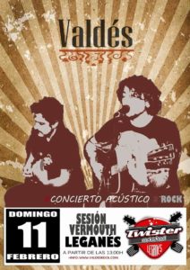 Valdes en el Twister VERMUT-ROCK