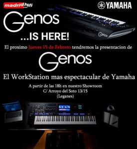 Yahama Genos Madrid Hi-Fi