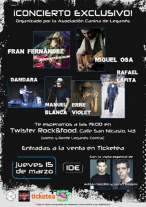 Concierto Benéfico Asociación Canina de Leganés