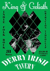 Concierto King & Goliath @Derry Irish Tavern