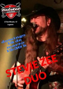 En el twister VERMUT ROCK con Stevie Zee