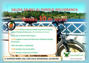 Paseo en bici por el parque Polvoranca