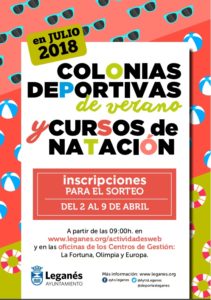 CAMPAÑA DE VERANO 2018