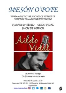 AILDO VIDAL MAGIA Y HUMOR SIN PARAR DE REIR