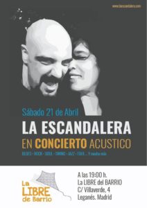 Concierto en acústico de La Escandalera