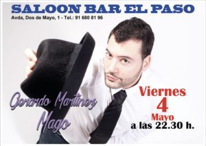 Gerardo Martinez magia en el Paso