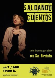 La narradora Eva Hernández